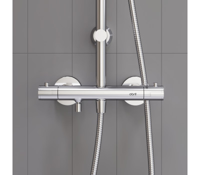 Душевая система с термостатом Dorff Futura D0710500 Хром 
