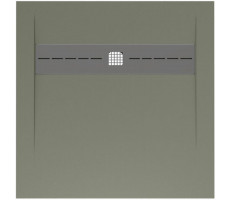 Душевой поддон Allen Brau Infinity 90x90 8.21001-CGM олива 