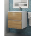 Тумба с раковиной для ванной подвесная Uperwood Barsa 50х45х57 см, белая/дуб сонома, раковина белая 29830205646 Тумба с раковиной для ванной подвесная Uperwood Barsa 50х45х57 см, белая/дуб сонома, раковина белая 29830205646