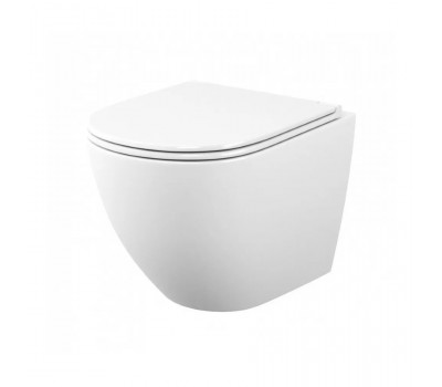 Унитаз подвесной Maretti Elena безободковый с микролифтом, EA10PBM06-844, белый Унитаз подвесной Maretti Elena безободковый с микролифтом, EA10PBM06-844, белый