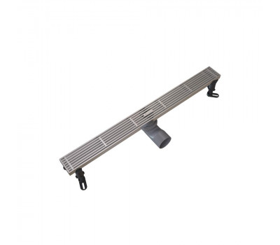 Душевой трап линейный Knotlor SDRW0600LBS матовая сталь  