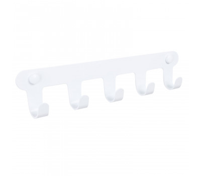 Планка 5 крючков Fixsen PRACTICA, белый FX-805W-5 Планка 5 крючков Fixsen PRACTICA, белый FX-805W-5