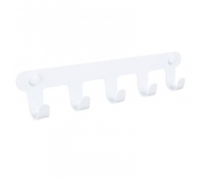 Планка 5 крючков Fixsen PRACTICA, белый FX-805W-5 