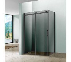 Душевой уголок Vincea Como VSR-1C9012CGB, 1200*900, черный, стекло тонированное Душевой уголок Vincea Como VSR-1C9012CGB, 1200*900, черный, стекло тонированное