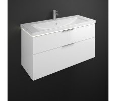 Тумба с раковиной  Burgbad Eqio SEZA123F2009C0001 цвет белый