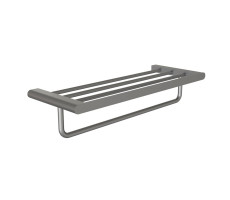 Полка для полотенец Knotlor  TR102GM оружейная сталь матовый 