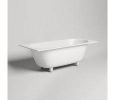 Встраиваемая ванна 180х80 Salini ORNELLA AXIS 180 103411G S-Sense, белый глянцевый (без слива-перелива) 