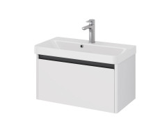 Тумба под раковину подвесная Dreja Luxury 70 см, белый