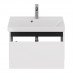 Тумба под раковину подвесная Dreja Luxury 70 см, белый