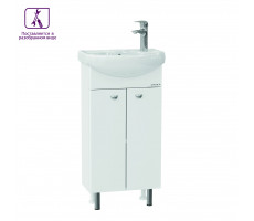 Тумба Onika Азов 40 напольная, белая, разборная (ум. Азов 40) 104012 Тумба Onika Азов 40 напольная, белая, разборная (ум. Азов 40) 104012