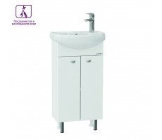 Тумба Onika Азов 40 напольная, белая, разборная (ум. Азов 40) 104012 