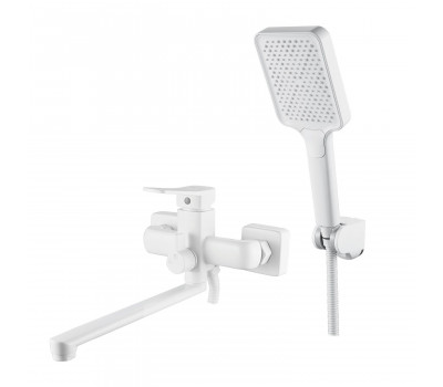 Смеситель для ванны Shevanik S9902C, белый