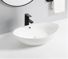 Умывальник CeramaLux 9019 белый 