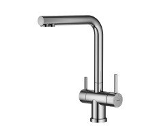 Смеситель Splenka для кухни с подключением к фильтру питьевой воды S70.61.05 сатин 