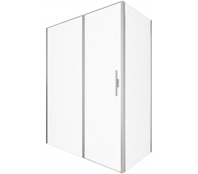 Душевой уголок Allen Brau Priority 160x80 3.31038.BA + 3.31041.BA серебро браш 