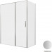 Душевой уголок Allen Brau Priority 160x80 3.31038.BA + 3.31041.BA серебро браш 
