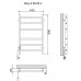 Полотенцесушитель электрический Ника WAY-2 60/40 левый тэн