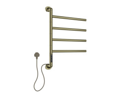 Полотенцесушитель электрический Allen Brau Liberty 683х489 7.33000-GB золото браш 