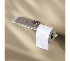 Набор аксессуаров для зоны красоты и туалета AM.PM Sense L AK74D0606W Cерый; сталь; хром 