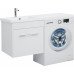 Тумба с раковиной Aquanet Августа 120 L белый Тумба с раковиной Aquanet Августа 120 L белый