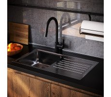 Мойка IDDIS нерж. сталь, полированная, с крылом 780*440*180 Sound SND78PDi77  