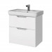 Тумба под раковину подвесная Dreja Q 55 см, белый