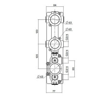Встраиваемая часть QuadroDesign   IN049  