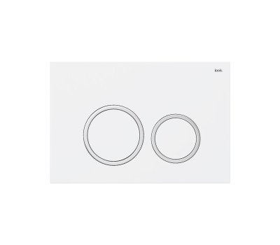 Клавиша смыва Iddis Unifix, белая UNI03WCi77  