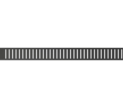 Решетка для душевого лотка Alcadrain черная матовая PURE-750BLACK 