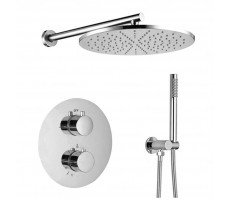 Термостатический комплект для душа Feramolli CL706-12 (30см.), хром Термостатический комплект для душа Feramolli CL706-12 (30см.), хром