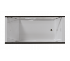 Ванна акриловая Aima Design NEO 170х75 Прямоугольная 2 стекла (матовое серое) 01нео1775с2с 