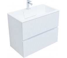 Тумба с раковиной Aquanet Джейн 80 цв.белый матовый (раковина Фортуна) 00332529 Тумба с раковиной Aquanet Джейн 80 цв.белый матовый (раковина Фортуна) 00332529