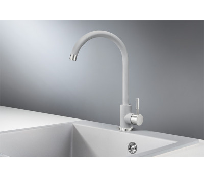 Смеситель для кухни GRANULA ST-4031, АЛЮМИНИУМ 