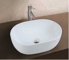 Умывальник CeramaLux 9026B белый 