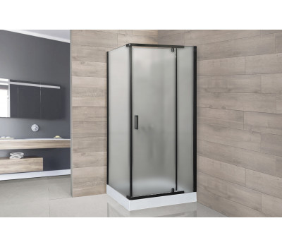 Душевой угол с поддоном Royal Bath  RB  HPV-C-BL 80х80х213 (матовое) черный 