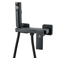 Гигиенический душ со смесителем Rose R1805H-1, черный
