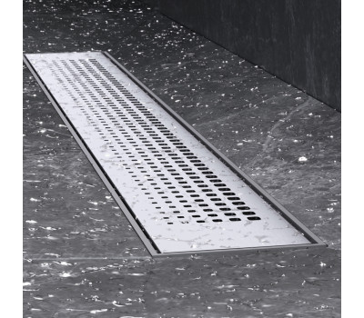 Трап для душа линейный, универсальный затвор Cut Gradient, 60 см AM.PM PrimeFlow W02SC-P11-060-01SB Хром 