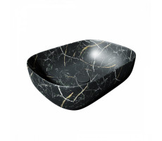 Раковина чаша Maretti FL13NS25-560MR, черный мрамор 