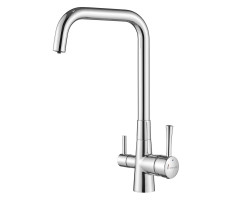 Смеситель для кухни с подключением фильтра Shevanik S528, хром