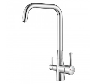 Смеситель для кухни с подключением фильтра Shevanik S528, хром