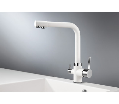 Смеситель для кухни GRANULA 2015, АРКТИК (БЕЛЫЙ) Смеситель для кухни GRANULA 2015, АРКТИК (БЕЛЫЙ)