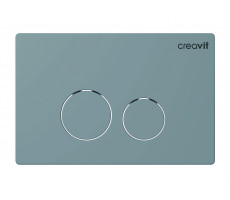  Кнопка для инсталляции TERRA серая матовая CREAVIT GP9002.00 Серый матовый 