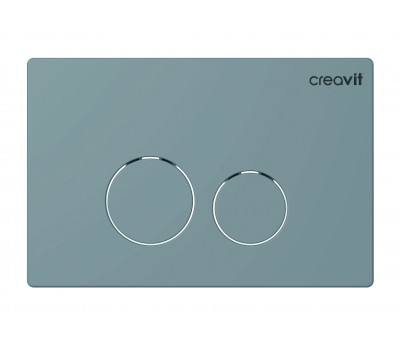  Кнопка для инсталляции TERRA серая матовая CREAVIT GP9002.00 Серый матовый 