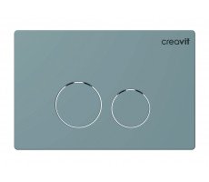 Кнопка для инсталляции TERRA серая матовая CREAVIT GP9002.00 Серый матовый
