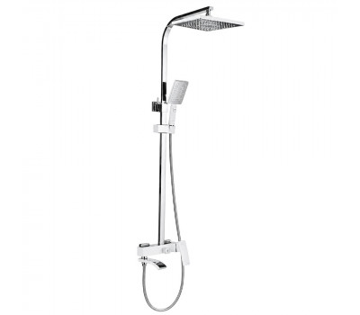 Душевая система GAPPO G2407-8, хром/белый 