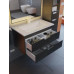 Тумба под раковину для ванной подвесная Uperwood Modul 75х44,4х55 см, черная матовая 2930205153 Тумба под раковину для ванной подвесная Uperwood Modul 75х44,4х55 см, черная матовая 2930205153