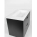 Тумба под раковину для ванной подвесная Uperwood Modul 75х44,4х55 см, черная матовая 2930205153 Тумба под раковину для ванной подвесная Uperwood Modul 75х44,4х55 см, черная матовая 2930205153