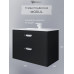 Тумба под раковину для ванной подвесная Uperwood Modul 75х44,4х55 см, черная матовая 2930205153 Тумба под раковину для ванной подвесная Uperwood Modul 75х44,4х55 см, черная матовая 2930205153