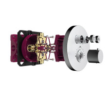 Смеситель для душа AQUAme  AQM8802CR Хром 