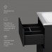 База под раковину, подвесная, 55 см AM.PM X-Joy M85AFHX0552BM Черный 